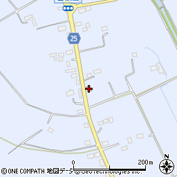上江川郵便局周辺の地図