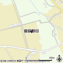 栃木県塩谷郡塩谷町原荻野目周辺の地図