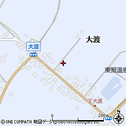 栃木県日光市大渡530-1周辺の地図