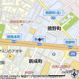 すき家高岡熊野店周辺の地図