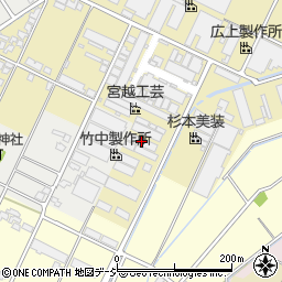 宮越工芸本社工場周辺の地図