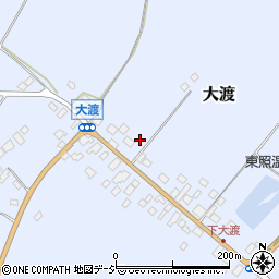 栃木県日光市大渡455周辺の地図