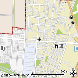 富山県射水市作道59-8周辺の地図