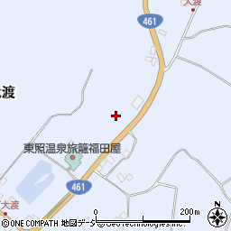 栃木県日光市大渡639周辺の地図