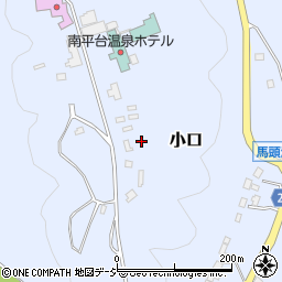 栃木県那珂川町（那須郡）小口周辺の地図