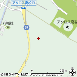 石川県かほく市内高松寅周辺の地図