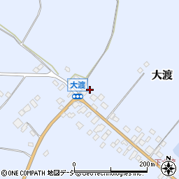 栃木県日光市大渡457-1周辺の地図