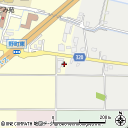 富山県滑川市野町1625周辺の地図