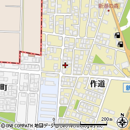 富山県射水市作道59-6周辺の地図