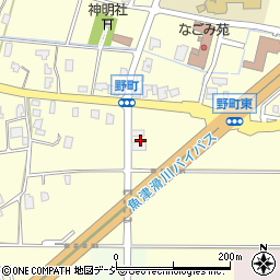 富山県滑川市野町1644周辺の地図