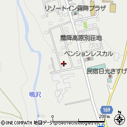 栃木県日光市所野1541-80周辺の地図