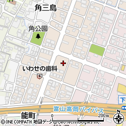 〒933-0005 富山県高岡市能町南の地図