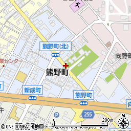 〒933-0903 富山県高岡市熊野町の地図