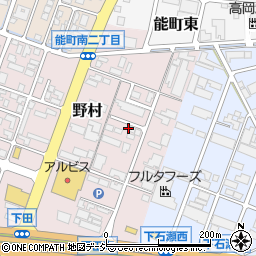 富山県高岡市野村1626-3周辺の地図