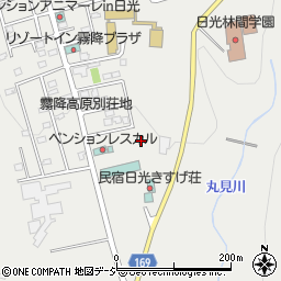 栃木県日光市所野1541-47周辺の地図
