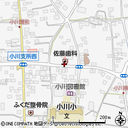 小川町役場前周辺の地図