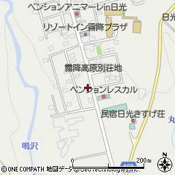 栃木県日光市所野1541-2562周辺の地図