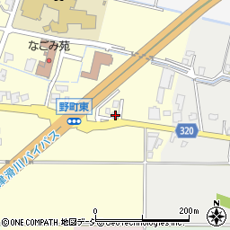 富山県滑川市野町1670周辺の地図