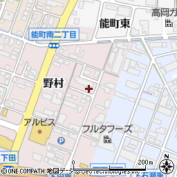 富山県高岡市野村1625-8周辺の地図