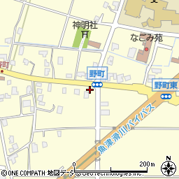 富山県滑川市野町1846-1周辺の地図