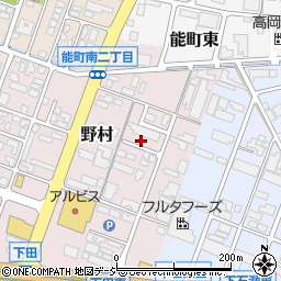 富山県高岡市野村1625周辺の地図