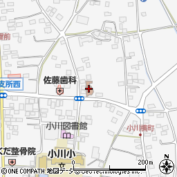 小川郵便局周辺の地図