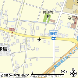 富山県滑川市野町1843周辺の地図