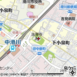 法専寺周辺の地図