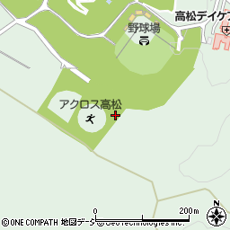 石川県かほく市内高松ニ周辺の地図