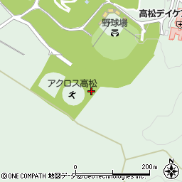 石川県かほく市内高松（ニ）周辺の地図