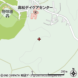 石川県かほく市内高松ち周辺の地図