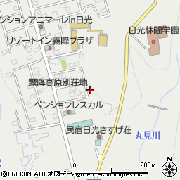 栃木県日光市所野1541-603周辺の地図