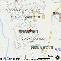 栃木県日光市所野1541-483周辺の地図