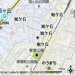 富山県高岡市旭ケ丘502-2周辺の地図