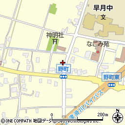 富山県滑川市野町1763周辺の地図