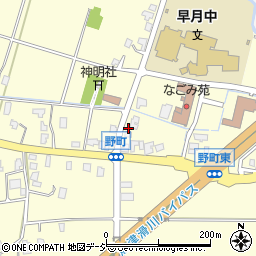 富山県滑川市野町1649周辺の地図
