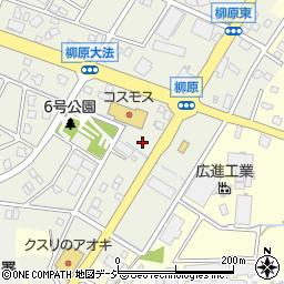 すき家滑川柳原店周辺の地図