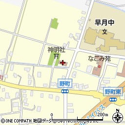 野町公民館周辺の地図