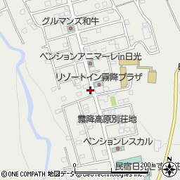 栃木県日光市所野1541-113周辺の地図