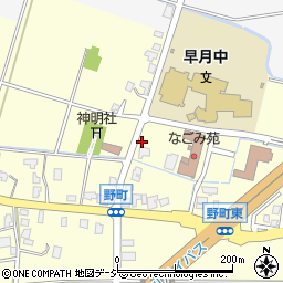 富山県滑川市野町1688周辺の地図