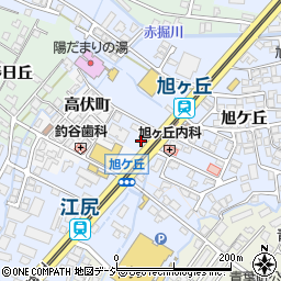 富山銀行旭ケ丘支店周辺の地図
