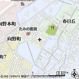 富山県高岡市江尻白山町周辺の地図
