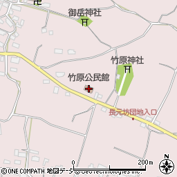 竹原公民館周辺の地図