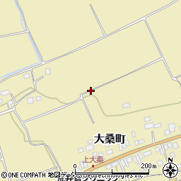 栃木県日光市大桑町周辺の地図