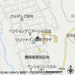 栃木県日光市所野1541-446周辺の地図