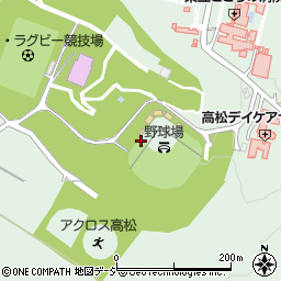 石川県かほく市内高松オ周辺の地図