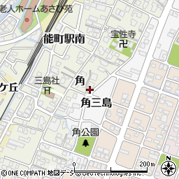 富山県高岡市角834周辺の地図