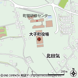 茨城県大子町（久慈郡）周辺の地図
