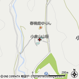 小倉山山荘周辺の地図