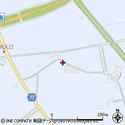 栃木県塩谷郡塩谷町船生265-2周辺の地図